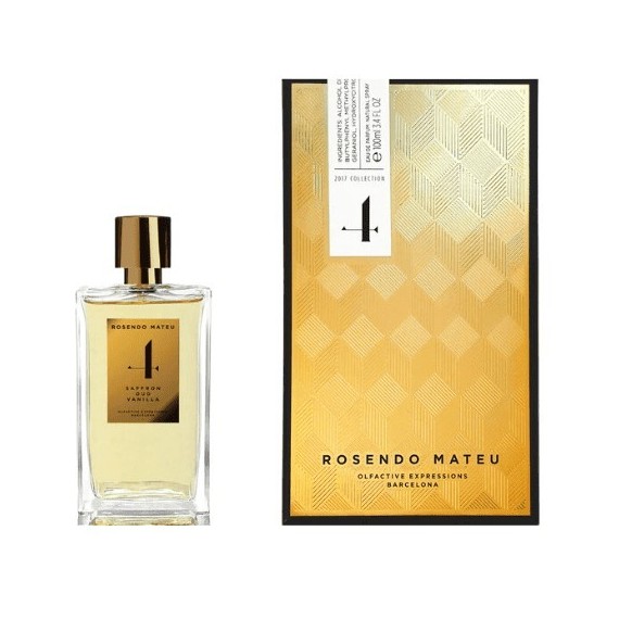 Rosendo Mateu Nº 4 Saffron, Oud, Vanilla Unisex parfüm EDP