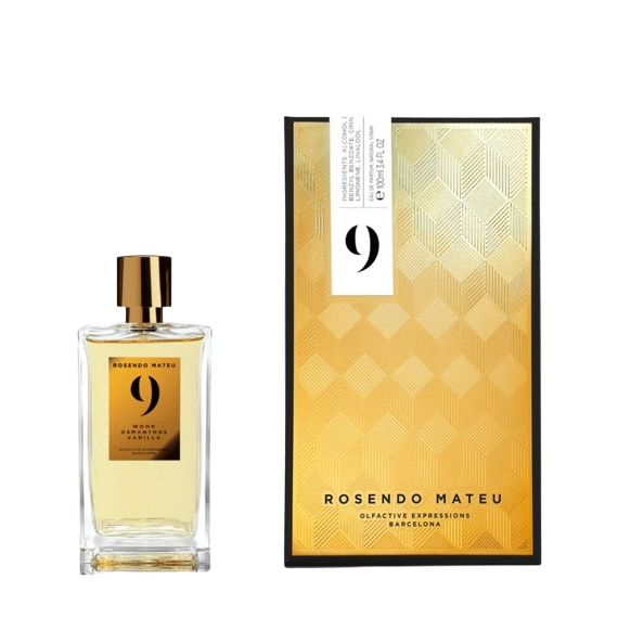 Rosendo Mateu Nº 9 Wood, Osmanthus, Vanilla Unisex parfüm EDP
