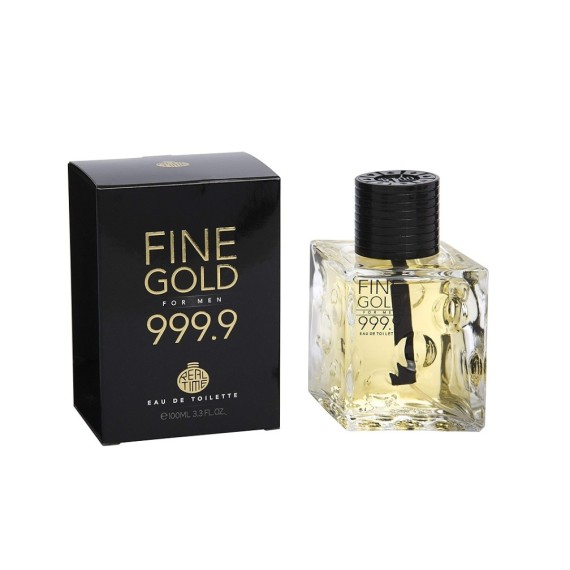 Real Time Fine Gold 999 Férfiaknak toalettvíz EDT