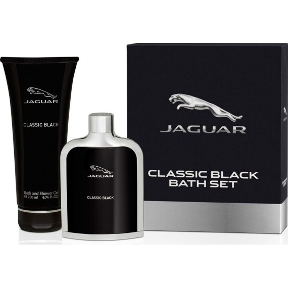 Jaguar Classic Black Ajándékkészlet férfiaknak