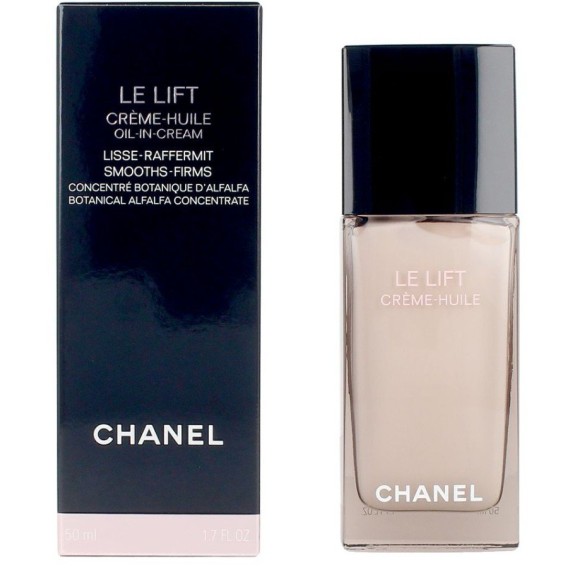 Chanel Le Lift Crème-Huile Face and Neck Oil-In-Cream Arc- és nyakkrém simító és feszesítő hatással