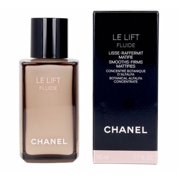 Chanel Le Lift Fluide Face and Neck Mattító hatású feszesítő folyadék arcra és nyakra