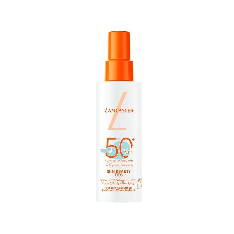 Lancaster Kids Milk Spray SPF 50+ napvédő spray-tej gyerekeknek, csomagolás nélkül