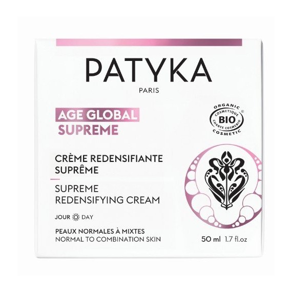 Patyka Age Global Supreme Arckrém normál és kombinált bőrre