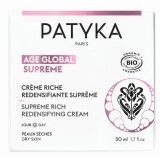 Patyka Age Global Supreme Gazdag arcápoló krém száraz bőrre