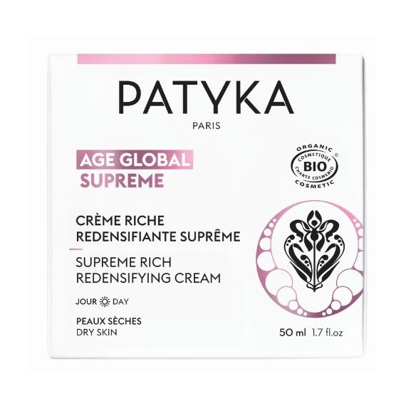 Patyka Age Global Supreme Gazdag arcápoló krém száraz bőrre