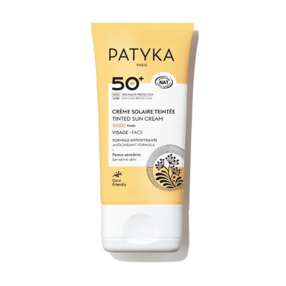 Patyka Suncare Színezett fényvédő arckrém SPF 50+