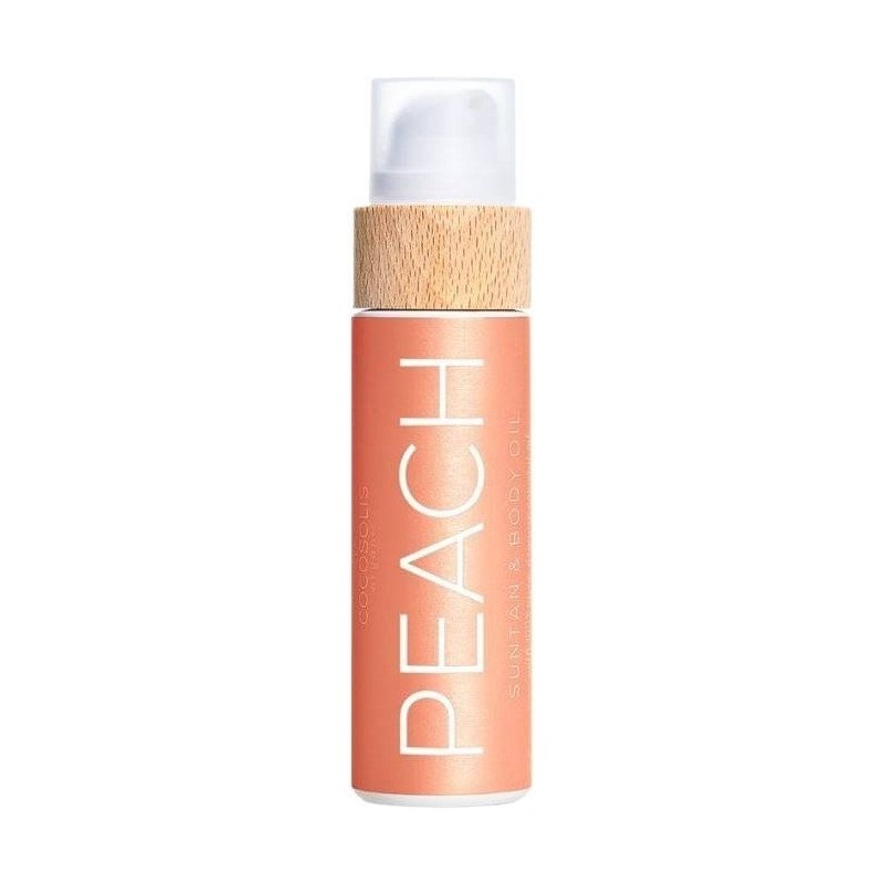 Cocosolis Peach Suntan & Body Oil Bio gyors barnulást segítő testolaj
