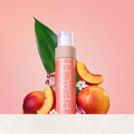 Cocosolis Peach Suntan & Body Oil Bio gyors barnulást segítő testolaj