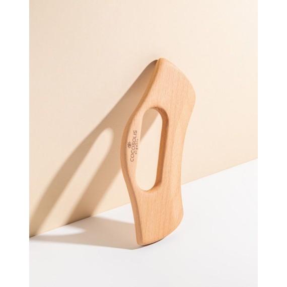 Cocosolis Body GUA SHA Anti-cellulite & Sculpting Massager Természetes fából készült testmasszírozó