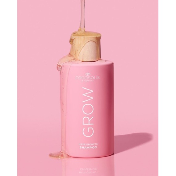 Cocosolis GROW Growth & Anti-aging Shampoo Hajnövekedést serkentő és anti-aging sampon
