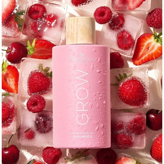 Cocosolis GROW Growth & Anti-aging Shampoo Hajnövekedést serkentő és anti-aging sampon