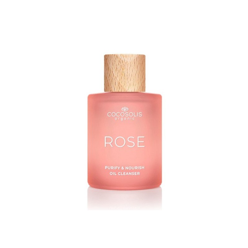 Cocosolis ROSE Purify & Nourish Oil Cleanser Arctisztító olaj