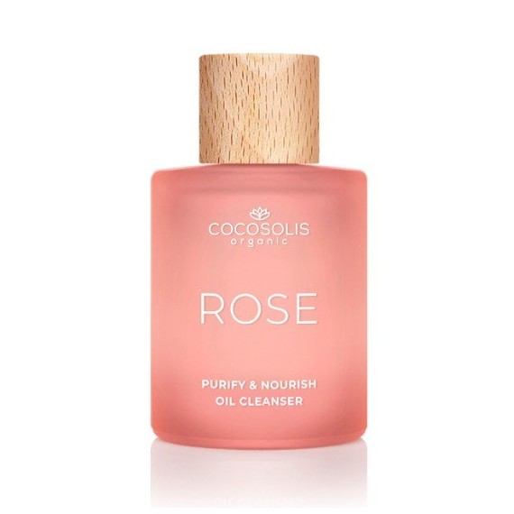 Cocosolis ROSE Purify & Nourish Oil Cleanser Arctisztító olaj