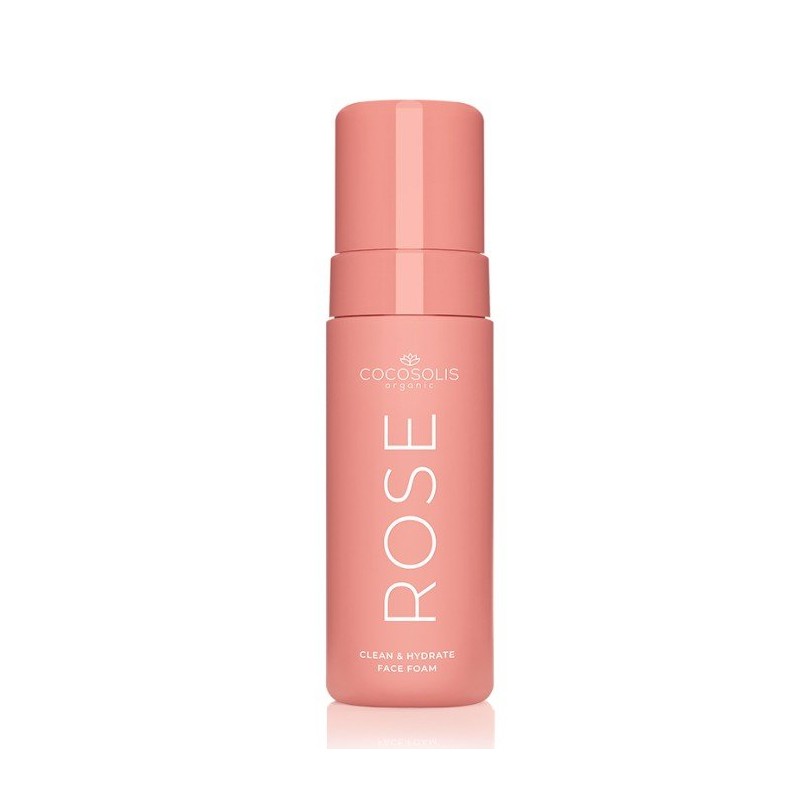 Cocosolis ROSE Clean & Hydrate Face Foam Arctisztító hab