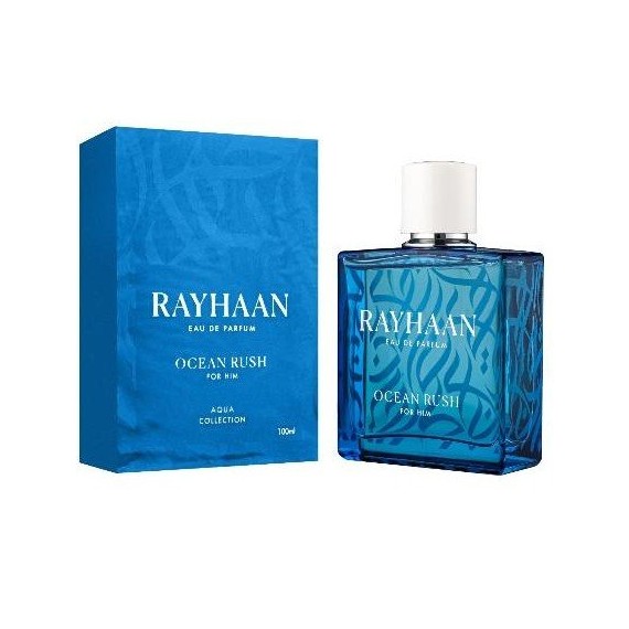 Rayhaan Ocean Rush Pour Homme Férfi Eau de Parfum EDP