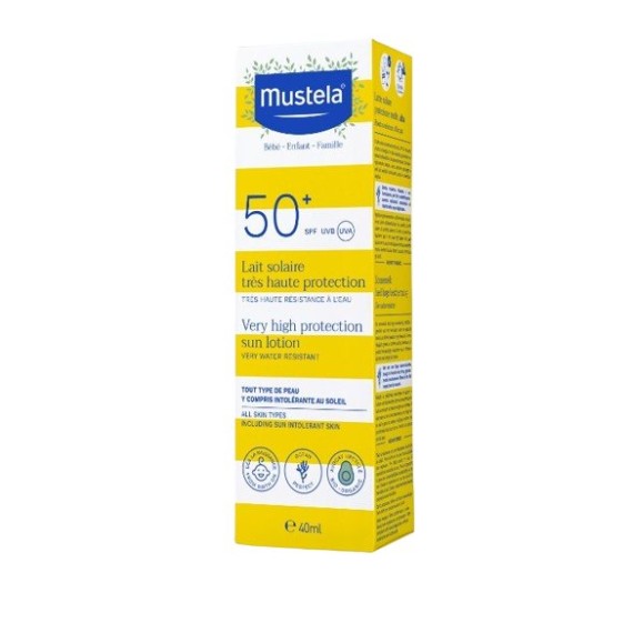 Mustela Suncare Napvédő arckrém SPF50+