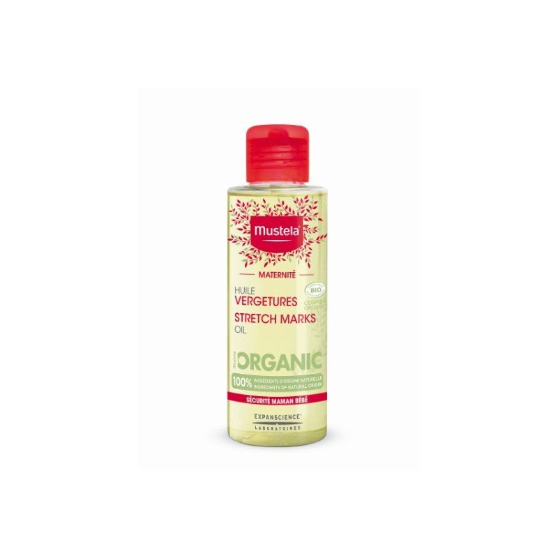 Mustela Maternite Bio organikus striák elleni olaj 3 az 1-ben