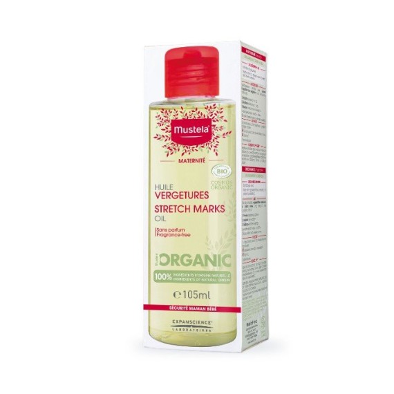 Mustela Maternite Bio organikus striák elleni olaj 3 az 1-ben