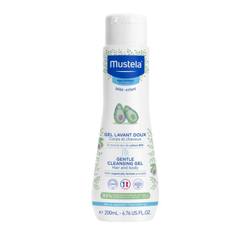 Mustela gyengéd haj- és testlemosó gél