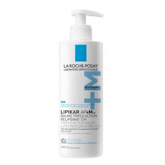La Roche-Posay Lipikar Baume AP+ Max testápoló balzsam hármas hatással