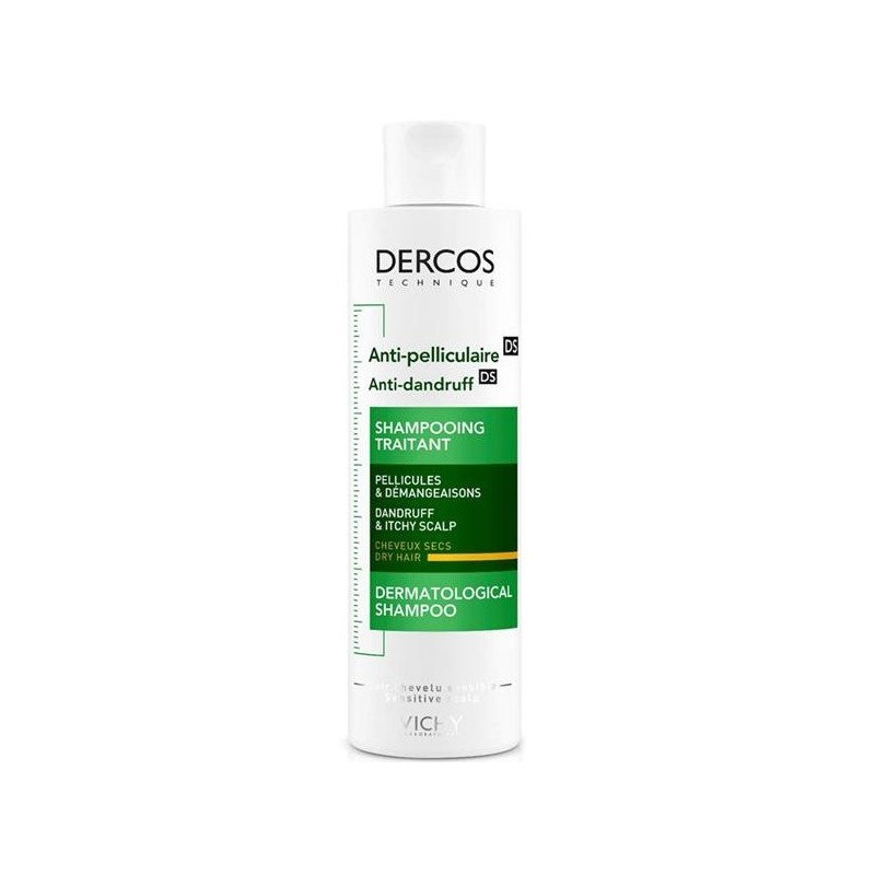 Vichy Dercos Anti-Dandruff DS korpásodás elleni sampon száraz hajra