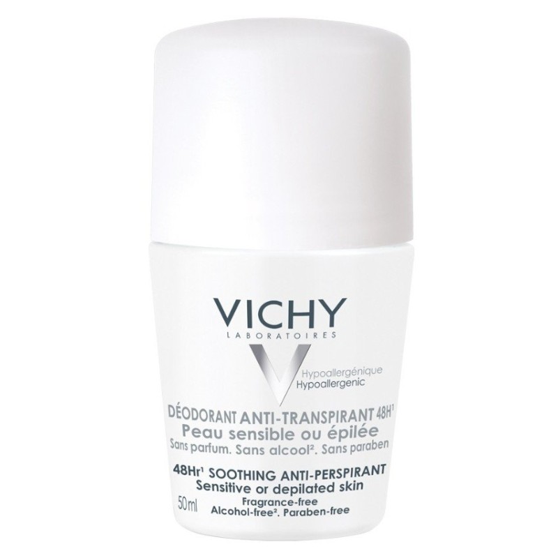 Vichy Deo 48h Roll-On Anti-Perspirant Nyugtató izzadásgátló roll-on