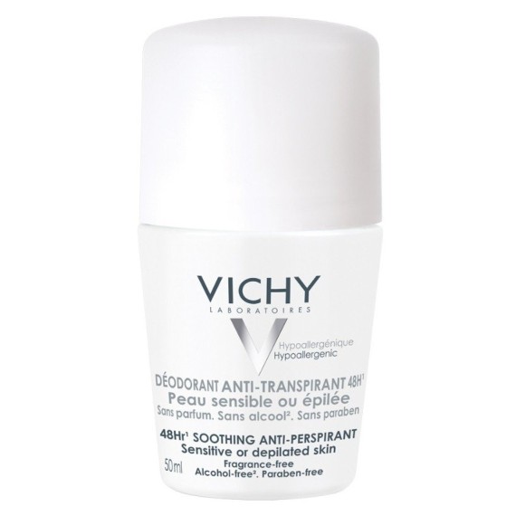 Vichy Deo 48h Roll-On Anti-Perspirant Nyugtató izzadásgátló roll-on