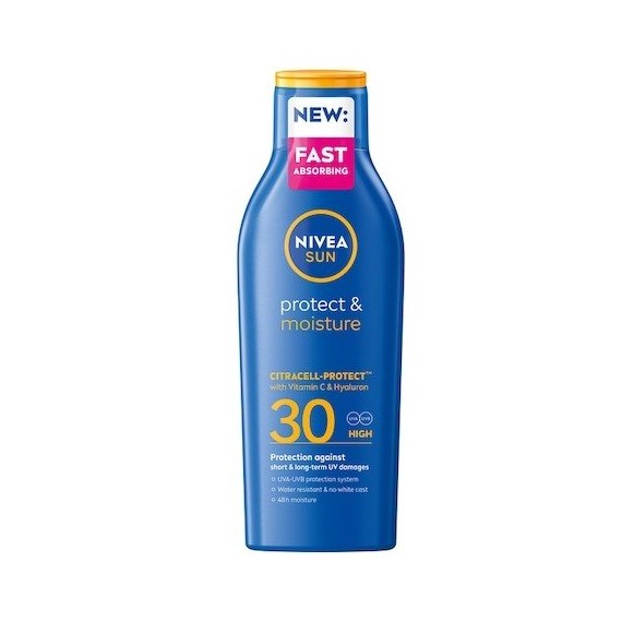 Nivea Sun Protect & Moisture Hidratáló napvédő testápoló SPF 30