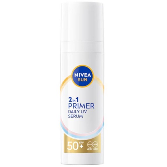 Nivea Sun 2 az 1-ben arcalapozó szérummal SPF50+