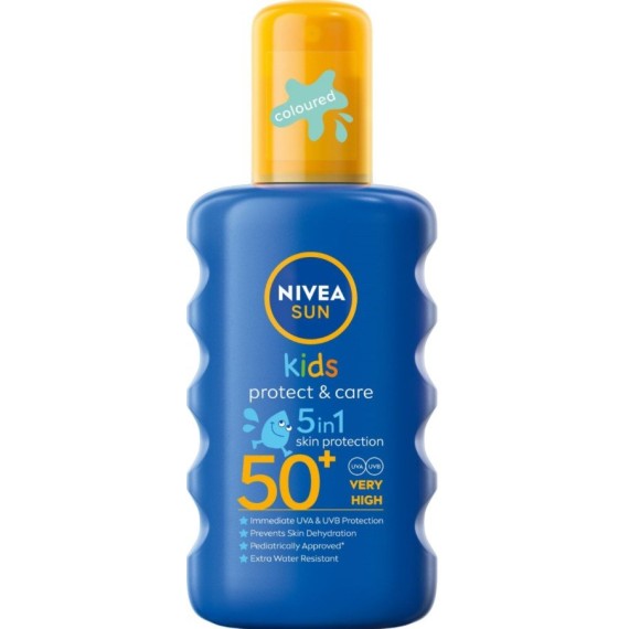 Nivea Sun Gyerek színezett napvédő spray SPF50+