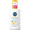 Nivea Sun Pure & Sensitive gyerekeknek szánt napozó spray SPF50+