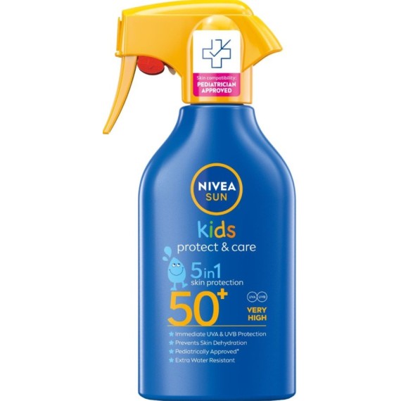 Nivea Sun SPF50+ fényvédő spray gyermekeknek