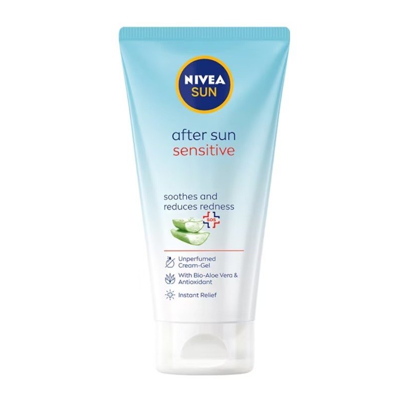 Nivea Sun After Sun Sensitive Gél-krém napozás utáni ápoláshoz