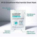 APLB Glutathione Niacinamide Sheet Mask Fátyolmaszk