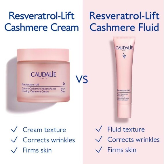 Caudalie Resveratrol-Lift Széthúzó kasmír arckrém