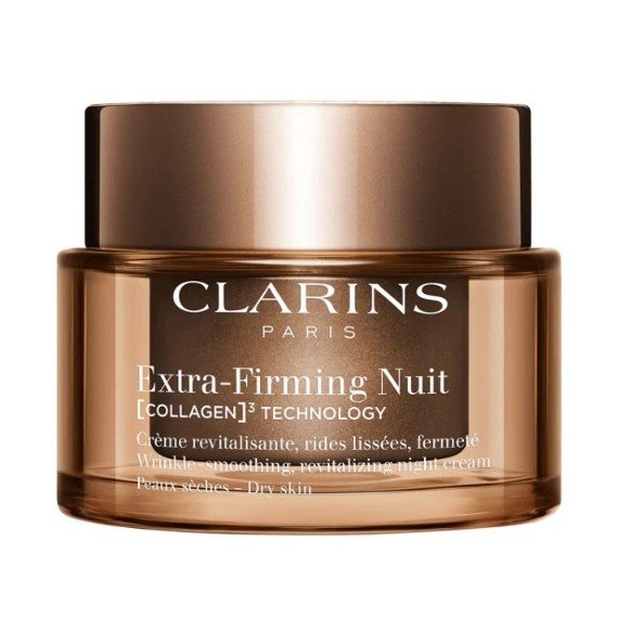 Clarins Extra Firming Night Cream Dry Skin Ránctalanító éjszakai krém száraz bőrre