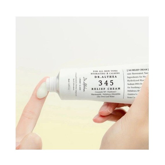 Dr. Althea 345 Relief Cream Nyugtató hidratáló arckrém