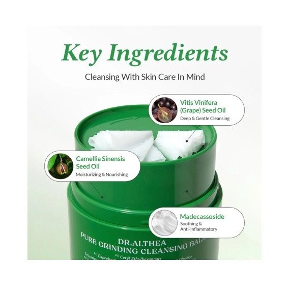 Dr. Althea Pure Grinding Cleansing Balm Arctisztító balzsam érzékeny bőrre