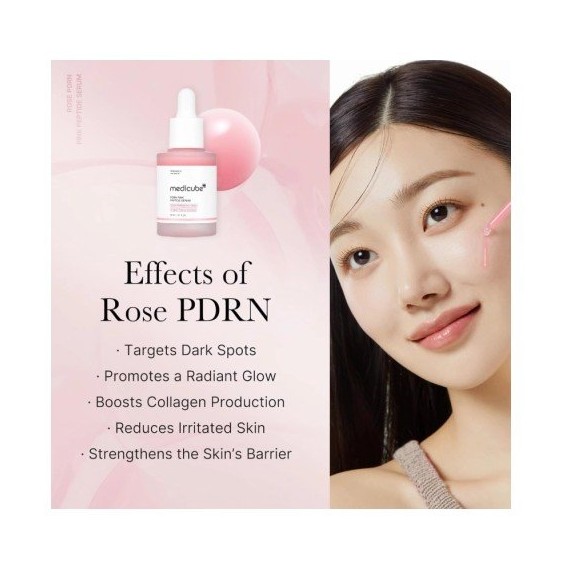 Medicube Pdrn Pink Peptide Serum Sérum az arcra