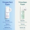 Caudalie Vinoperfect Fényesítő mikrómozzanatos arclemosó hab