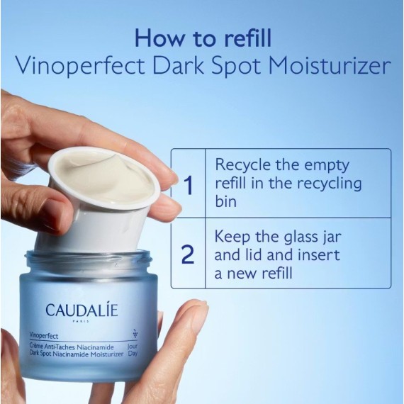 Caudalie Vinoperfect Nappali arckrém sötét foltok ellen
