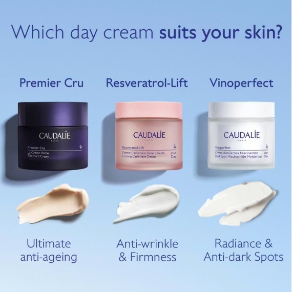 Caudalie Vinoperfect Nappali arckrém sötét foltok ellen