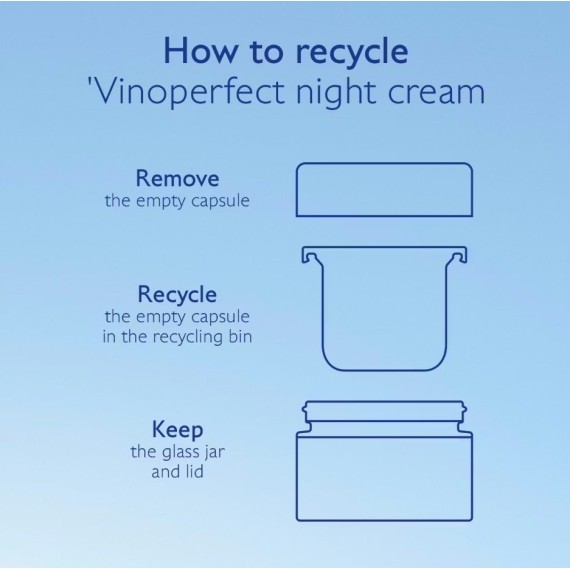 Caudalie Vinoperfect Éjszakai arckrém sötét foltok ellen