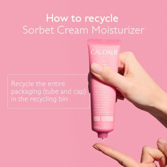 Caudalie VinoHydra Hidratáló arckrém sorbet