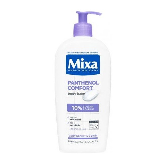 Mixa Panthenol Comfort Body Milk Tej száraz és atópiás bőrre
