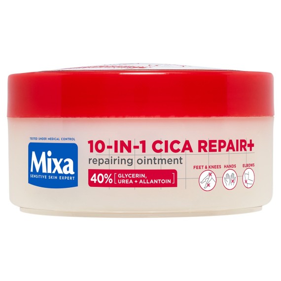 Mixa 10-in-1 Cica Repair+ Repairing Ointment Krém száraz bőrre