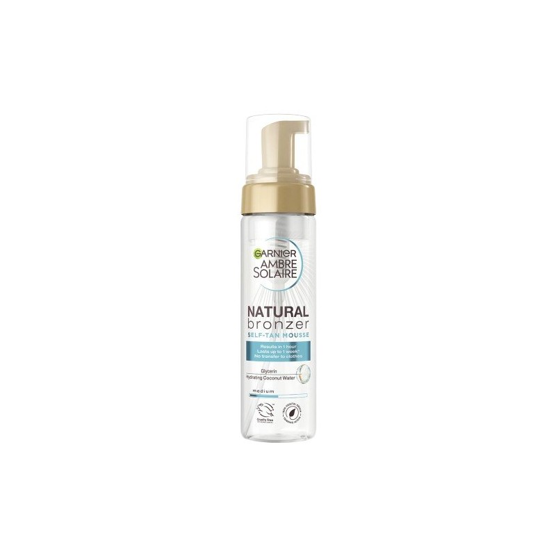 Garnier Ambre Solaire Natural Bronzer Self-Tan Mousse Önbarnító hab