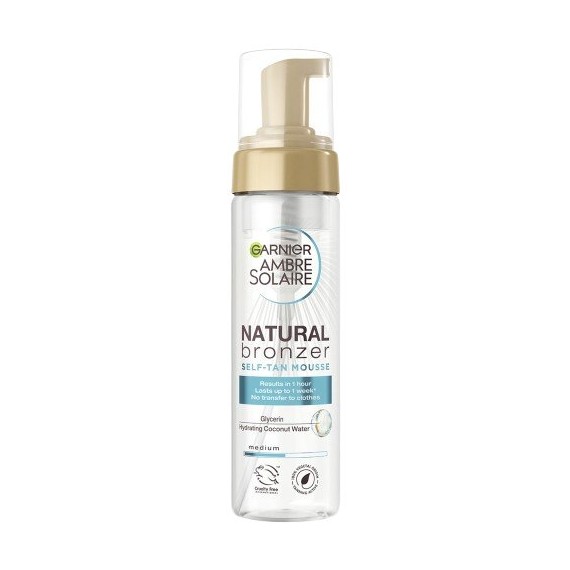 Garnier Ambre Solaire Natural Bronzer Self-Tan Mousse Önbarnító hab