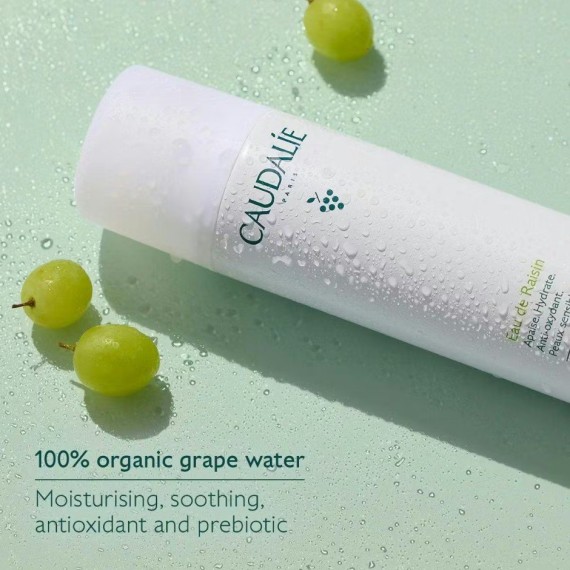 Caudalie Grape Water Arcra való szőlővíz
